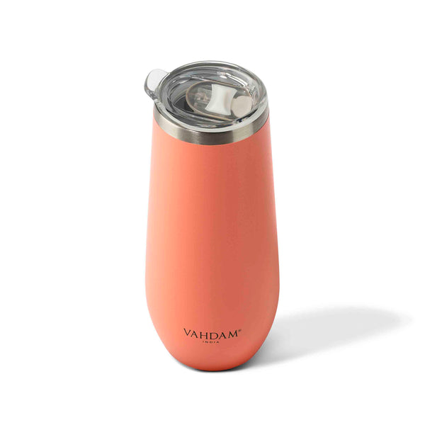 Cruiser Tumbler Insulated (Coral) - VAHDAM® USA