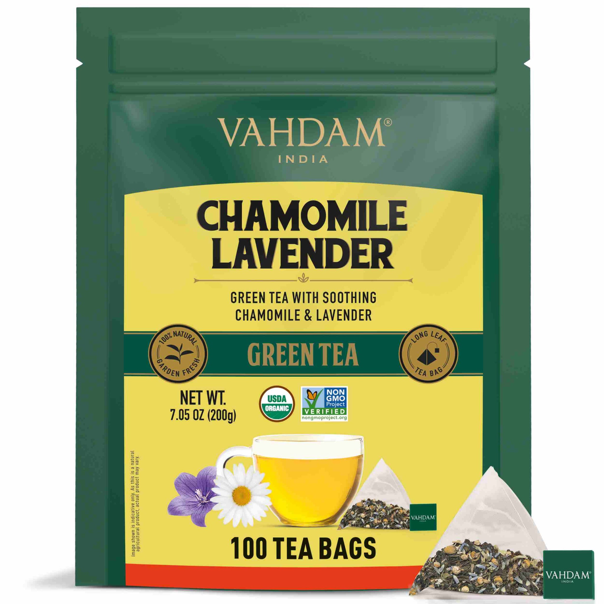 VAHDAM Chamomile Tea Bags with Mint  Citrus  15 Teabag  Amazonin Books