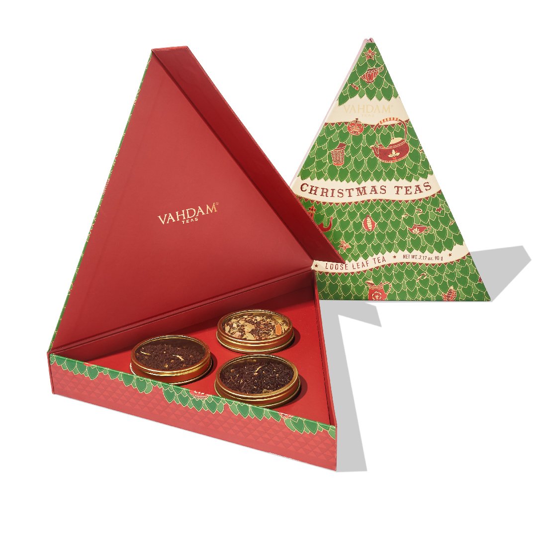 Christmas Teas Pack Gift Set - Image 1 - 3 Teas Pack