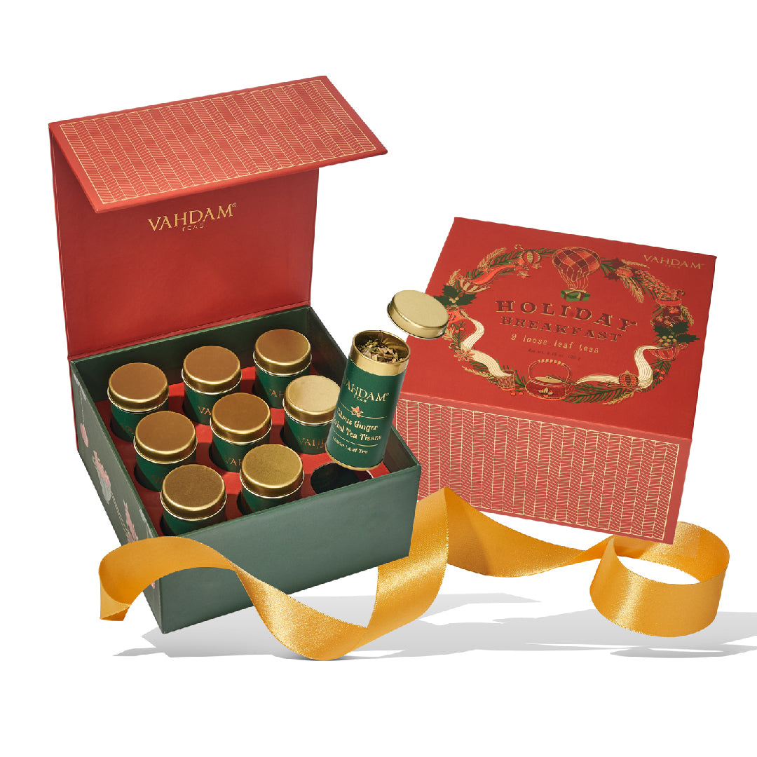 Holiday Breakfast Gift Set - Image 7 - 9 Teas Pack